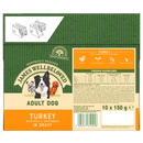 Adult Dog Turkey in Gravy Pouch 10 x 150g