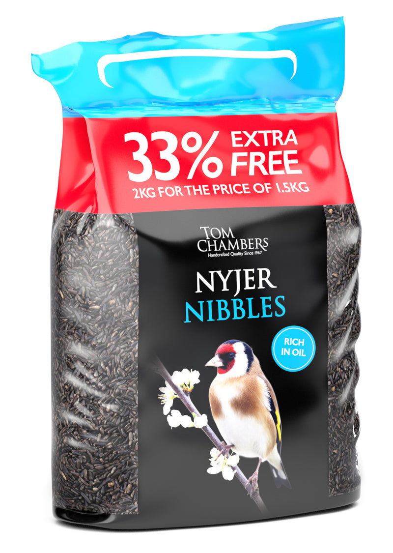 Tom Chambers Nyjer Nibbles- 33% FOC - 2kg