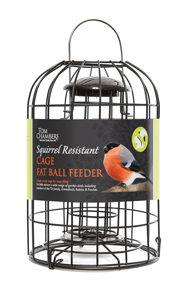 Tom Chambers Squirrel Proof/Cage Fat Ball Feeder
