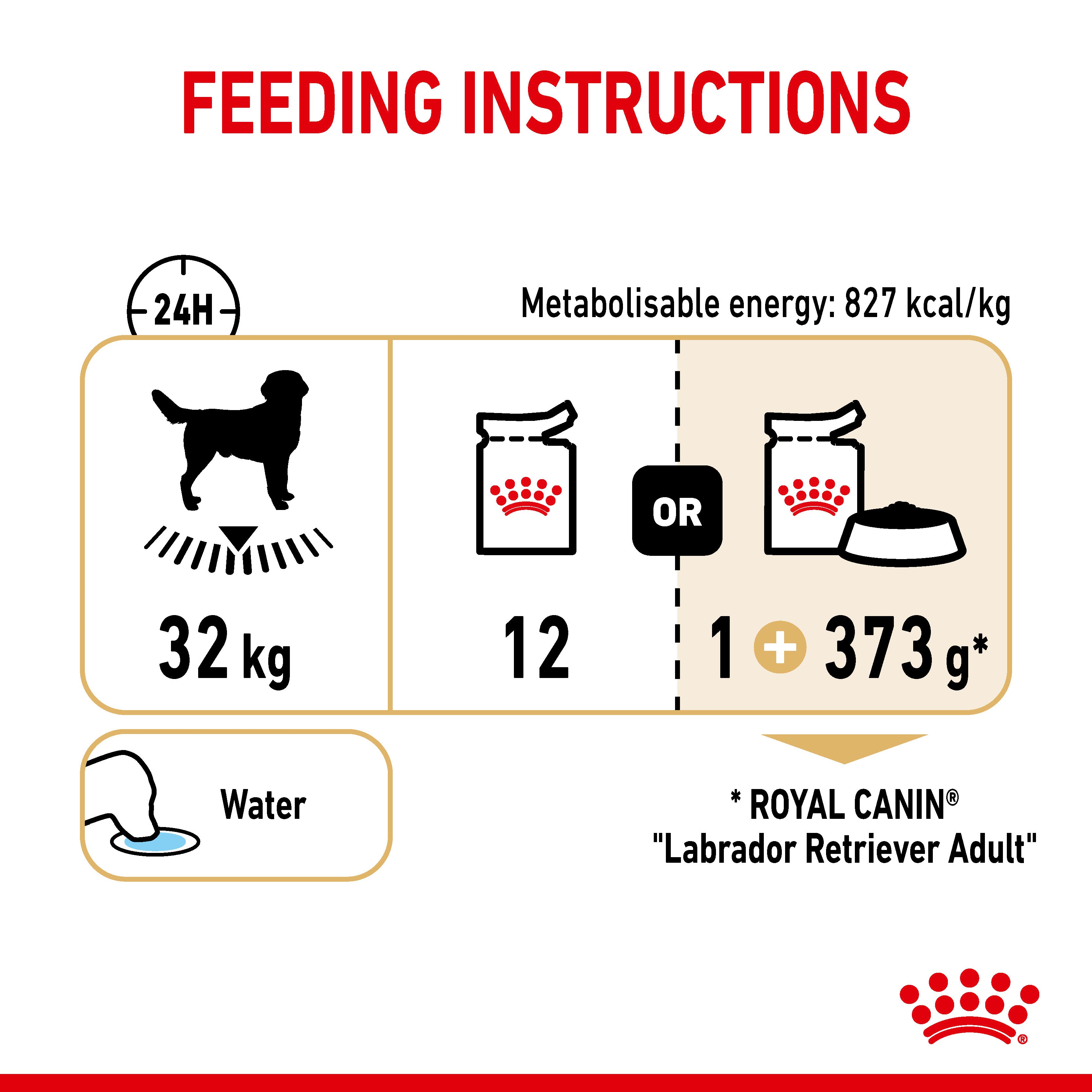Royal Canin Labrador Retriever Adult in Gravy Wet Dog Food, 140g x 10 Pack