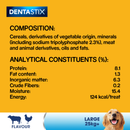 DentaStix Daily Dental Chews Large Dog 21 Sticks x 4 Pack