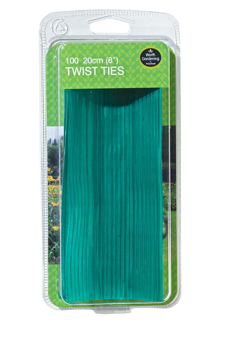 Garland 20cm (8 Inch) Twist Ties (100)
