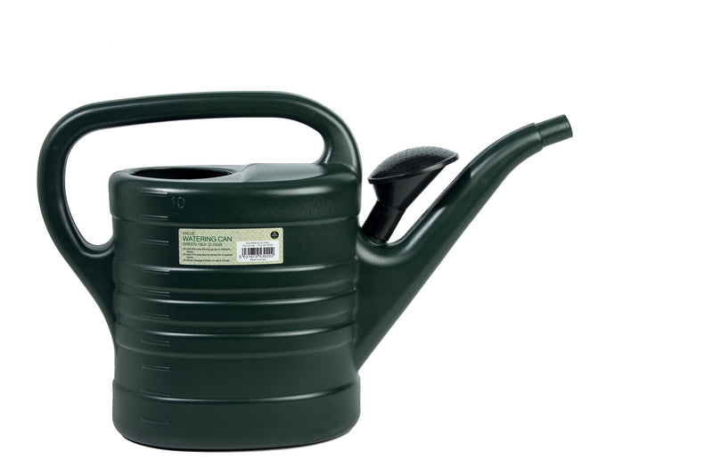 Garland Value Watering Can Green 10ltr (2.2 Gallon)