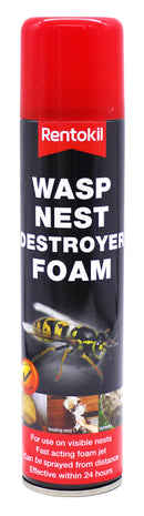 Rentokil Wasp Nest Destroyer Foam Aerosol 300ml