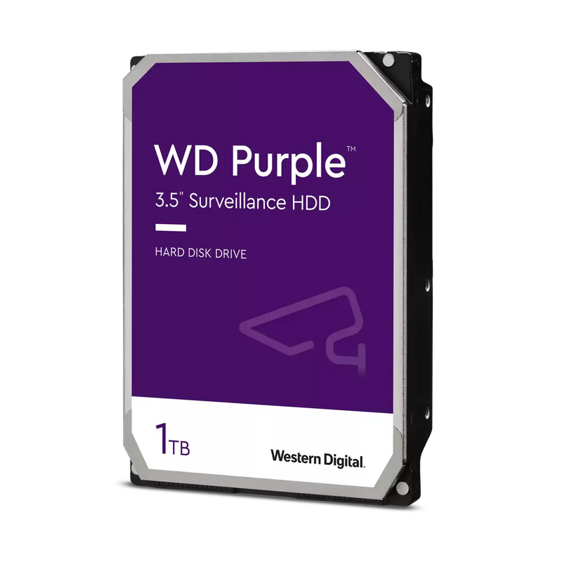 Western Digital WD Purple Surveillance Hard Disk Drive, 4TB 64MB