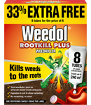 Weedol Rootkill Plus Liquid Concentrate Tubes 8 tube carton