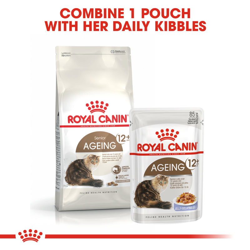 Royal Canin Ageing 12+ Adult Dry Cat Food, 2kg