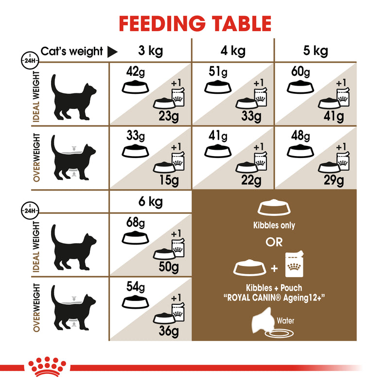 Royal Canin Ageing 12+ Adult Dry Cat Food, 400g