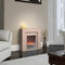 Warmlite York Fireplace Suite, Beech