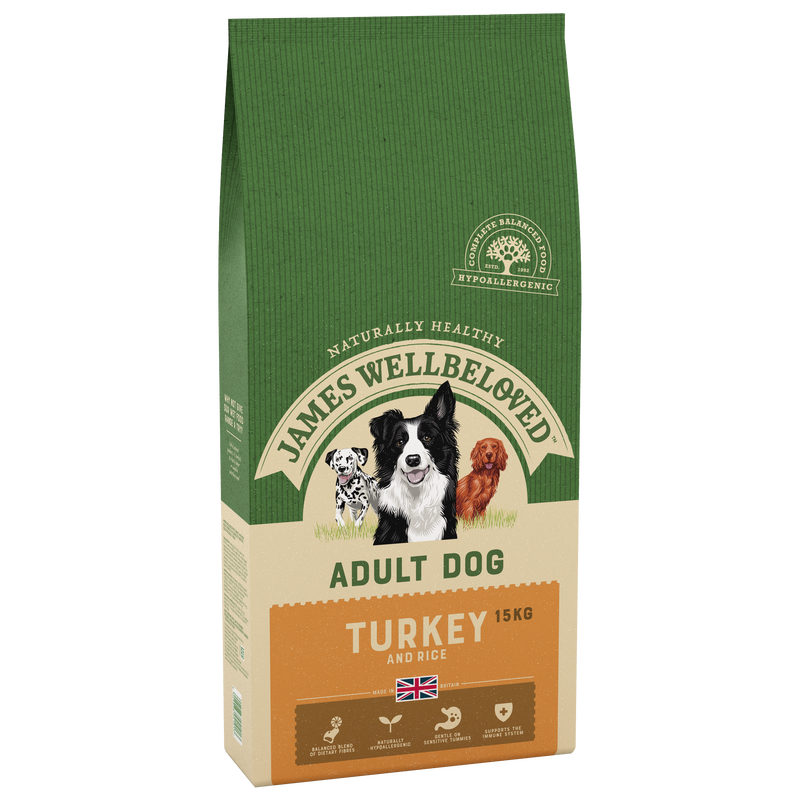 Adult Dog Turkey & Rice 15kg