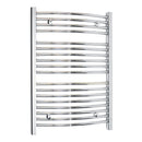 Dimplex 120W Curved Towel Rail - Chrome