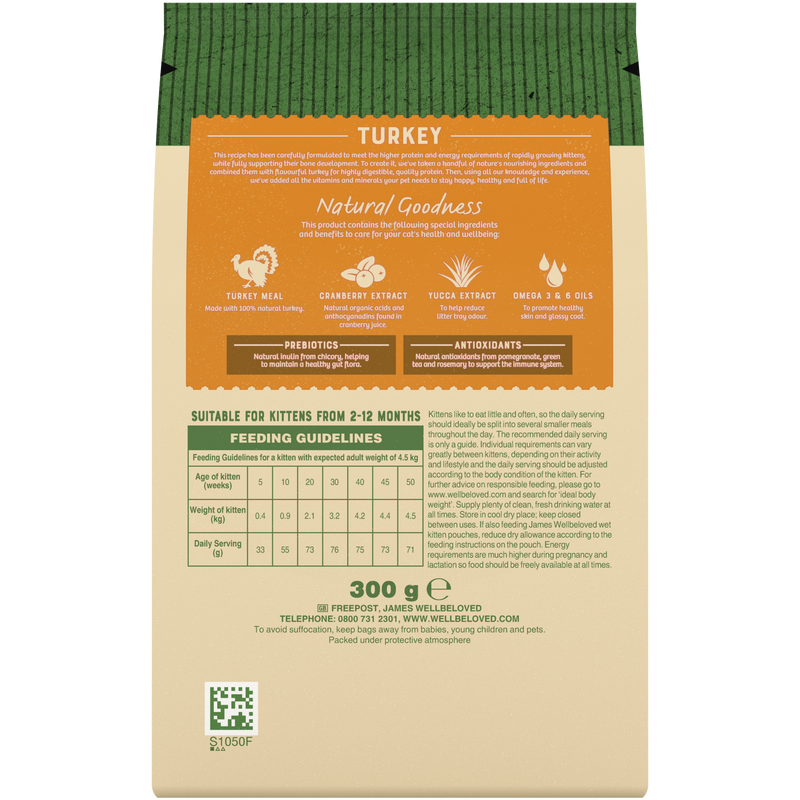 Kitten Turkey 300g