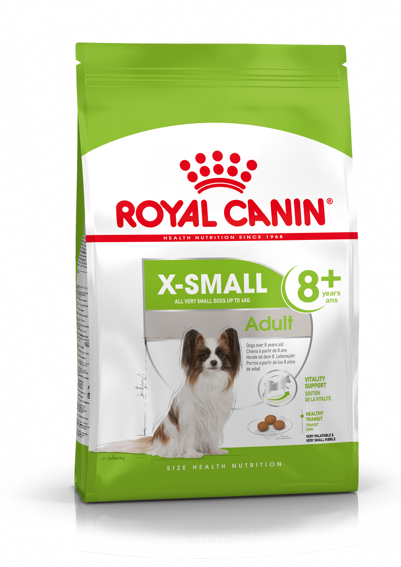 Royal Canin X Small Adult 8 Dry Dog Food 1.5kg Phairs