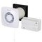Xpelair 2 Speed Bathroom Extractor LV Fan with Timer