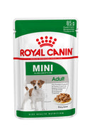 Royal Canin Mini Adult Wet Dog Food In Gravy, 85g x 12 Pack